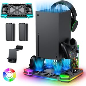 Kühlständer-Ladestation für Xbox Series X-Konsole und Controller